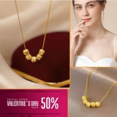 https://www.bcalpo.com/Five Blessings Necklace Woman Love Transfer Gold - Plated Moisture Light Luxury Jewellery Necklace