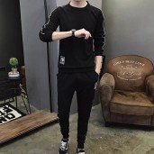 https://www.bcalpo.com/Black Sweatshirt & Trouser Set 